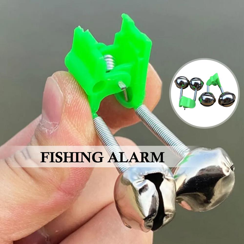 Bite Indicator - 10Pcs Fishing Alarm Bells Clip Bite