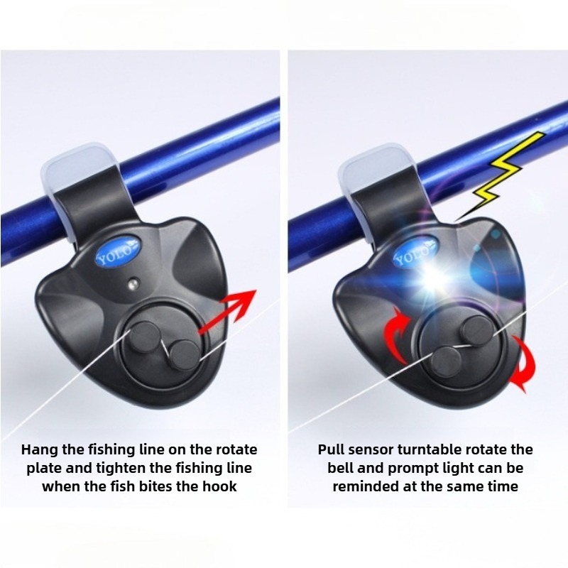 Bite Alarm - Electronic Fishing Bite Alarm with Loud