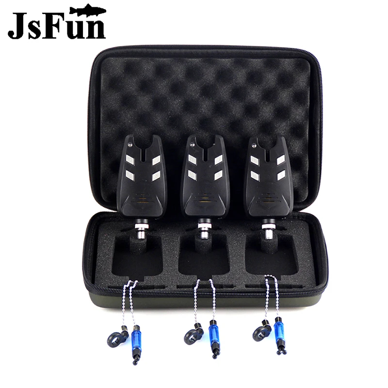 JSFUN 3PCS Carp Fishing Alarm  - огляд і ціна Bite Alarm