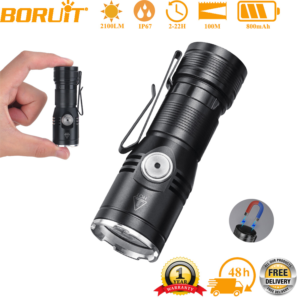 BORUiT ET15 EDC Flashlight Ult - огляд і ціна Fish Finder Battery