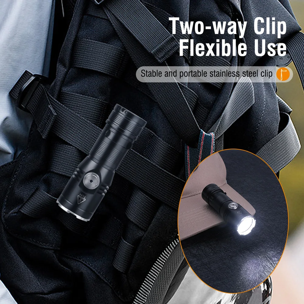 BORUiT ET15 EDC Flashlight Ult - огляд і ціна Fish Finder Battery