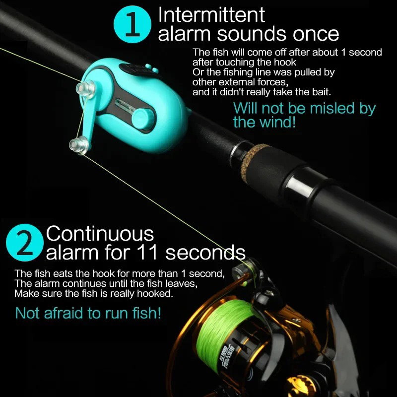 New Fishing Alarm Electronic B - огляд і ціна Fish Finder Portable