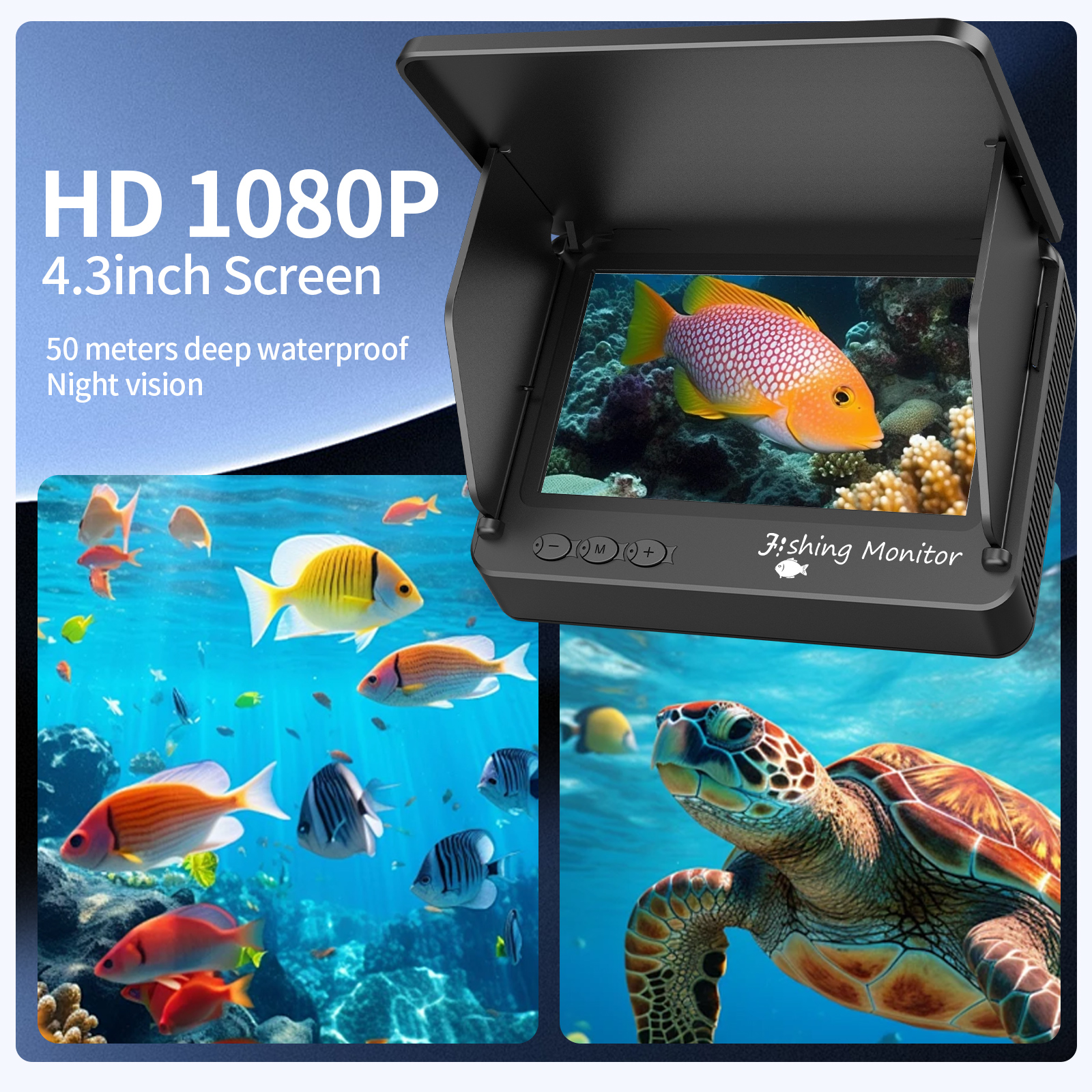 Underwater Fishing Camera 1080 - огляд і ціна Fishing Camera