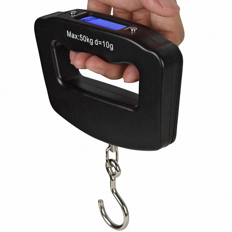 50kg Digital Fishing Scale Han - огляд і ціна Fish Finder Battery