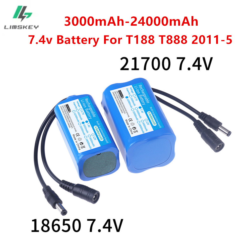 7.4V battery 3000mah/6000mah/9 - огляд і ціна Fish Finder Transducer