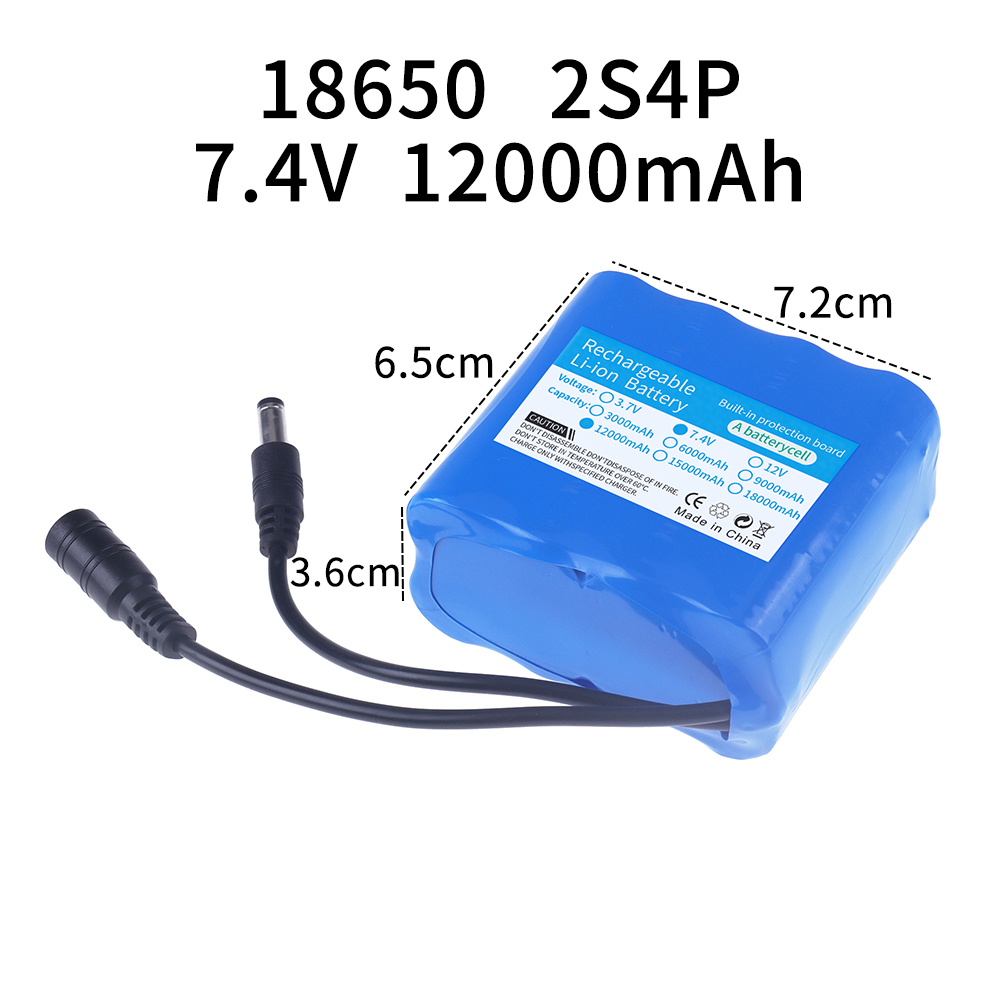 7.4V battery 3000mah/6000mah/9 - огляд і ціна Fish Finder Transducer