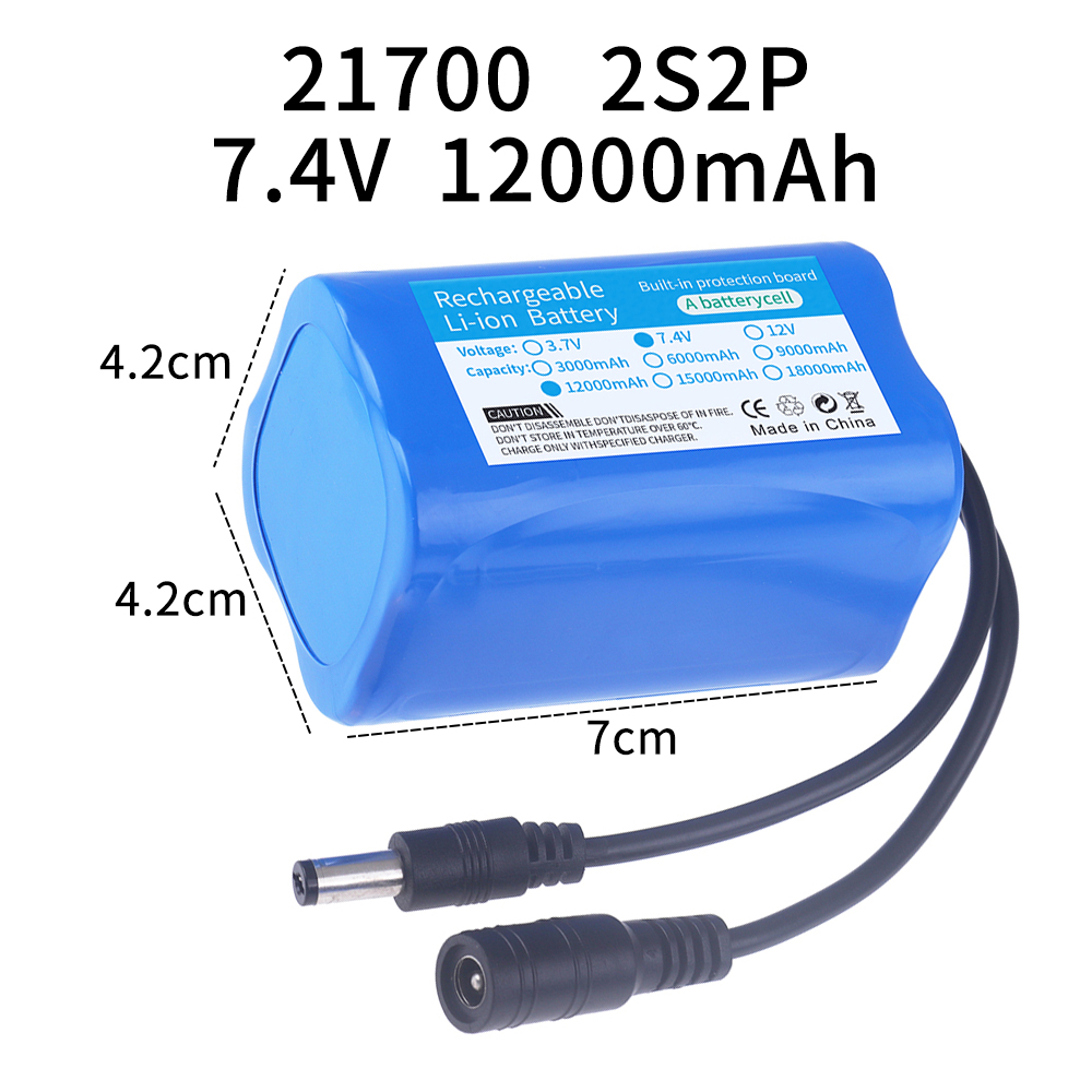 7.4V battery 3000mah/6000mah/9 - огляд і ціна Fish Finder Transducer