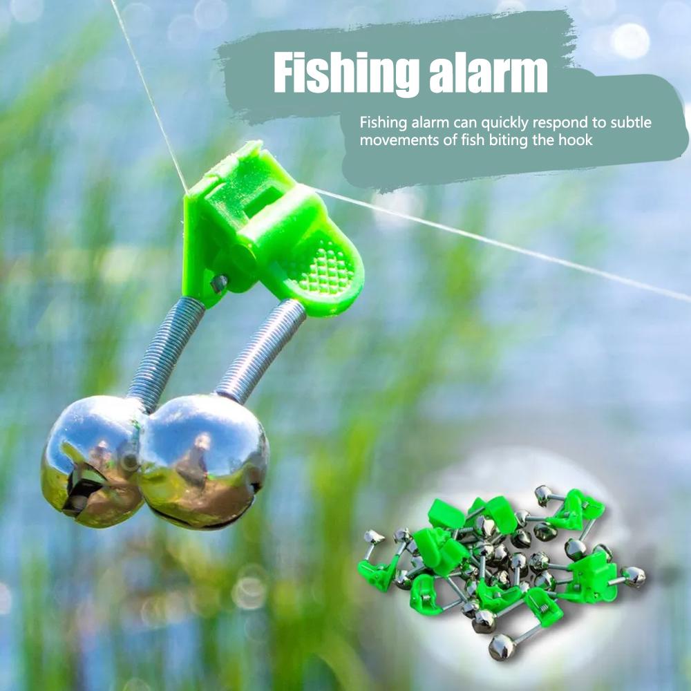 10Pcs Fishing Alarm Bells Clip - огляд і ціна Bite Indicator