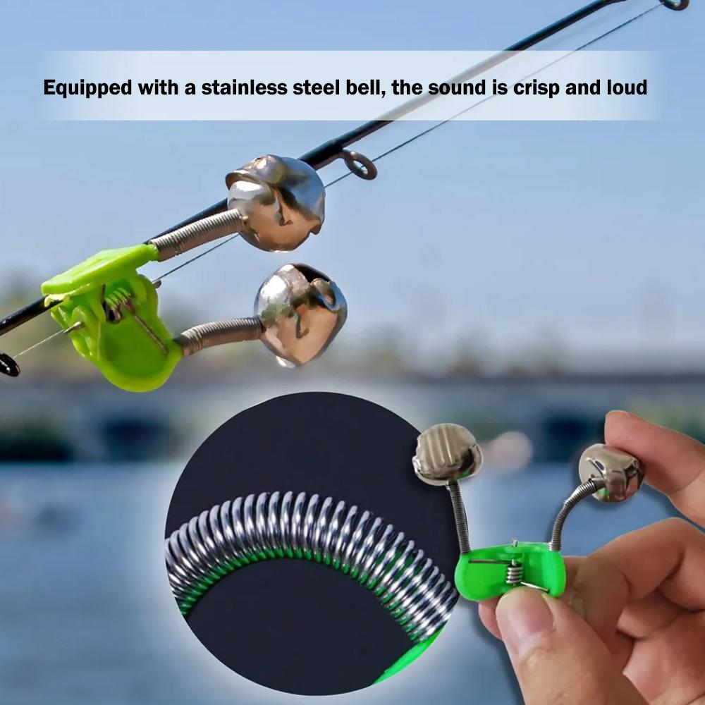 10Pcs Fishing Alarm Bells Clip - огляд і ціна Bite Indicator