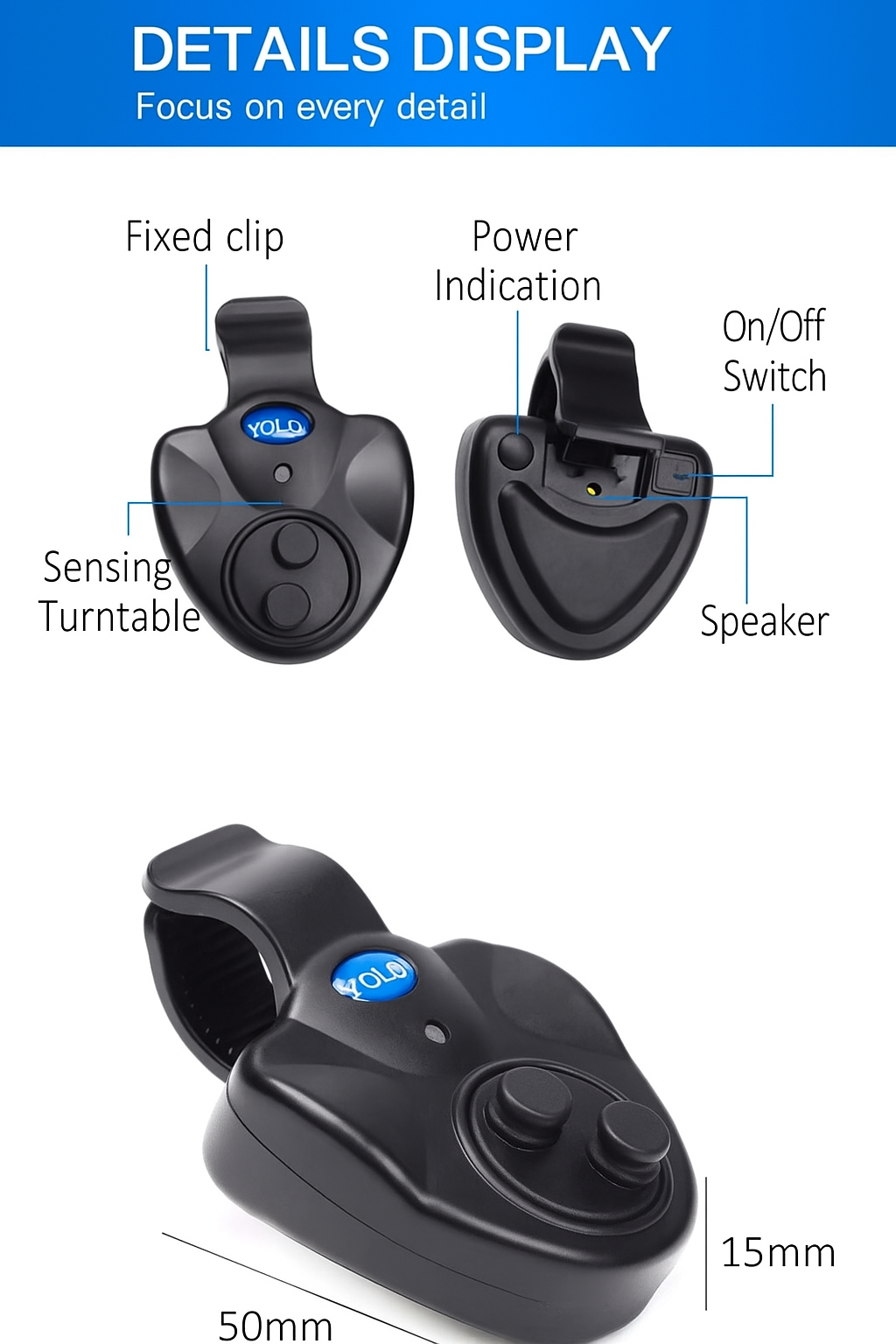 Electronic Fishing Bite Alarm  - огляд і ціна Bite Alarm