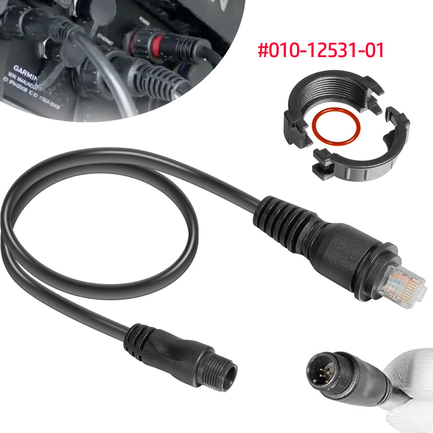 010-12531-01 Marine Network Ad - огляд і ціна Fish Finder Cable