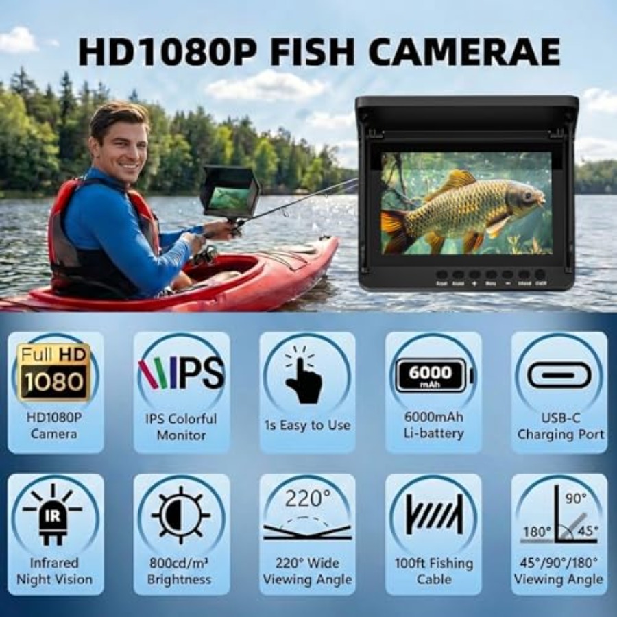 Underwater Fishing Camera for  - огляд і ціна Underwater Camera