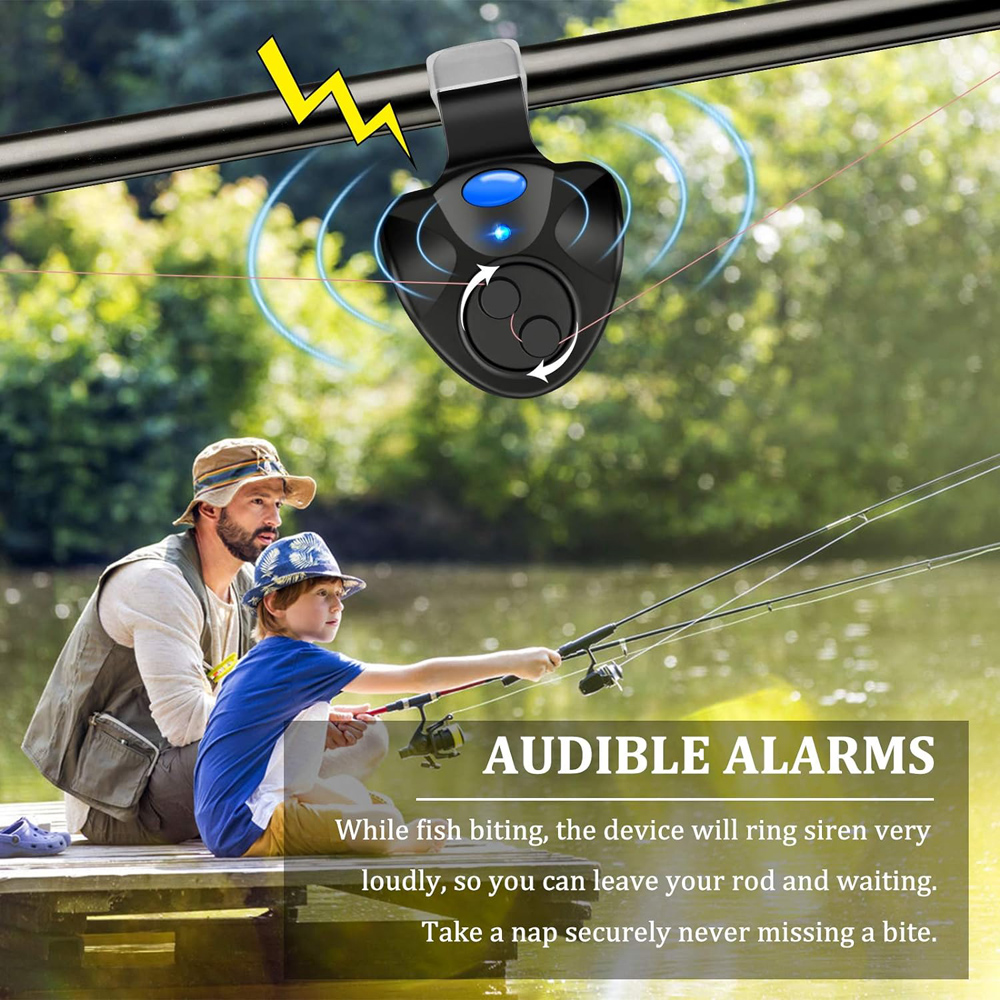Carp Fishing Clip Set Rod Elec - огляд і ціна Fish Finder Portable