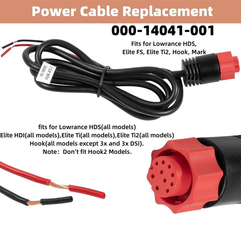 000-14041-001 HDS/Elite/Hook P - огляд і ціна Fish Finder Cable