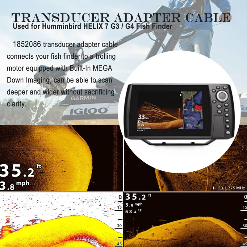 1852086 MKR-MDI-2 MDI Transduc - огляд і ціна Fish Finder Transducer