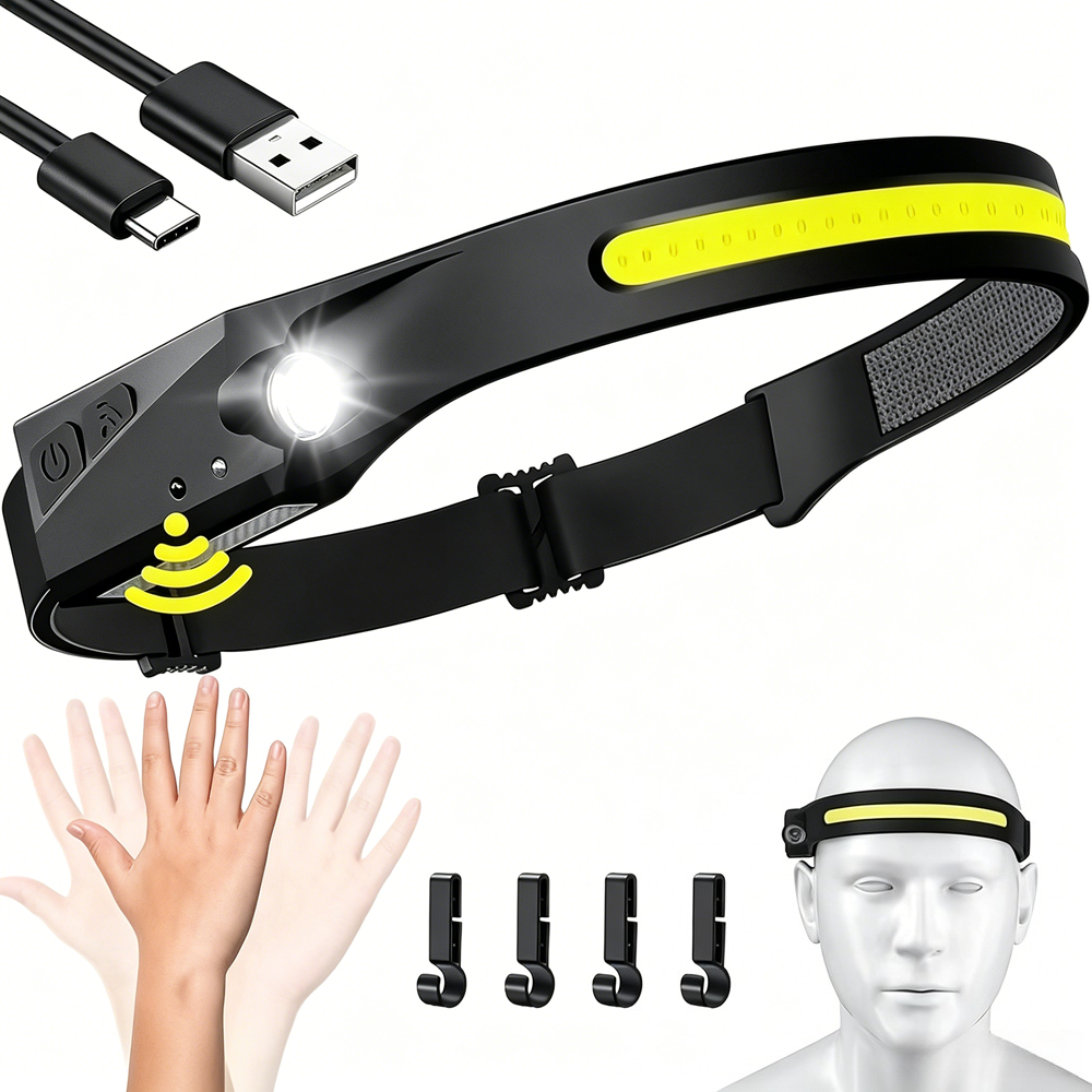 Sensor Headlamp LED Head Flash - огляд і ціна Fish Finder Battery