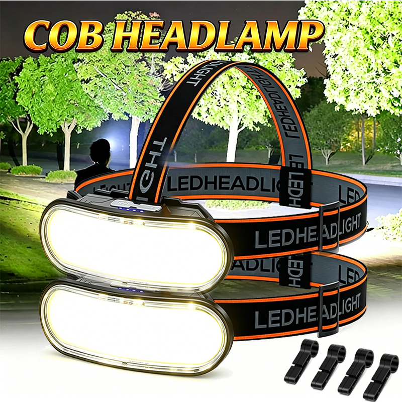 Powerful COB LED Headlamp Type - огляд і ціна Fish Finder Battery